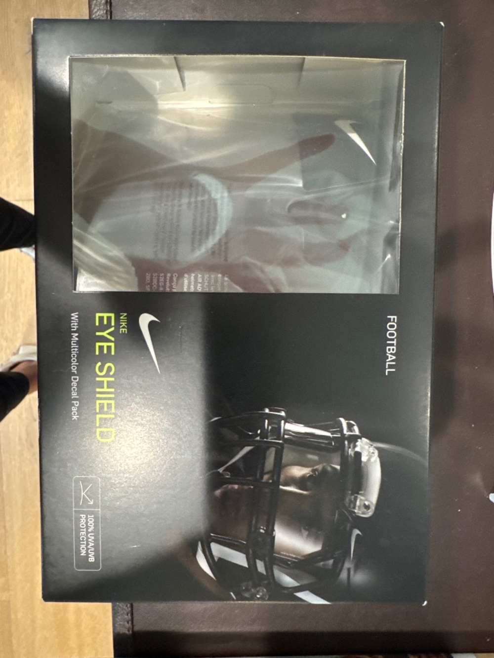 Nike: New in box Football helmet eye shield